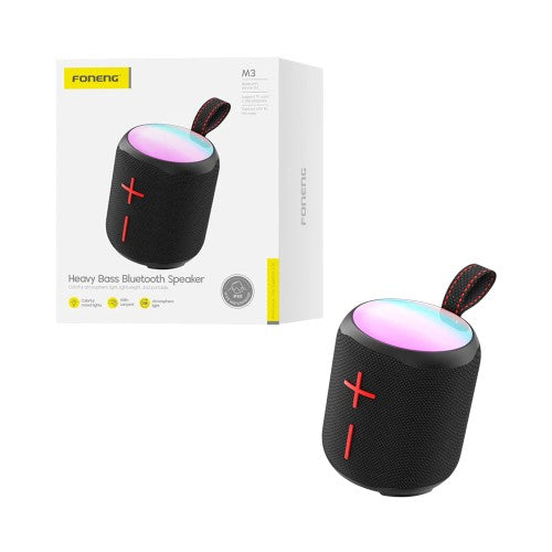 Foneng Wireless Speaker M3 Deep Bass Black