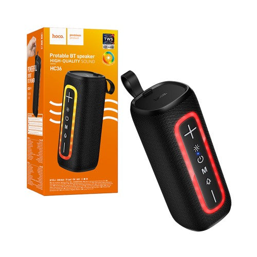 Hoco Wireless Speaker HC36 Barcade Sports Black