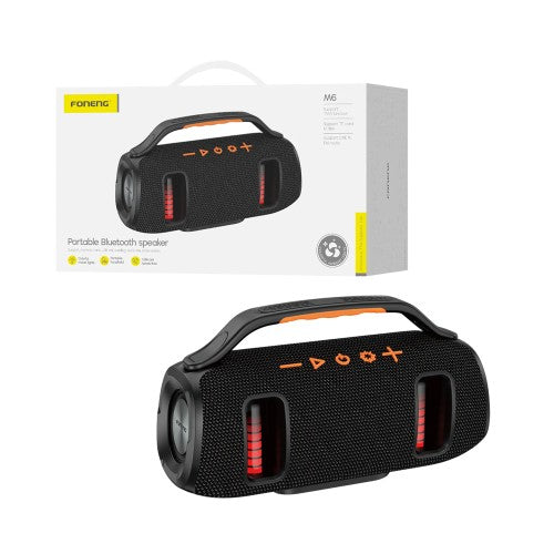 Foneng Wireless Speaker M6 Deep Bass Black