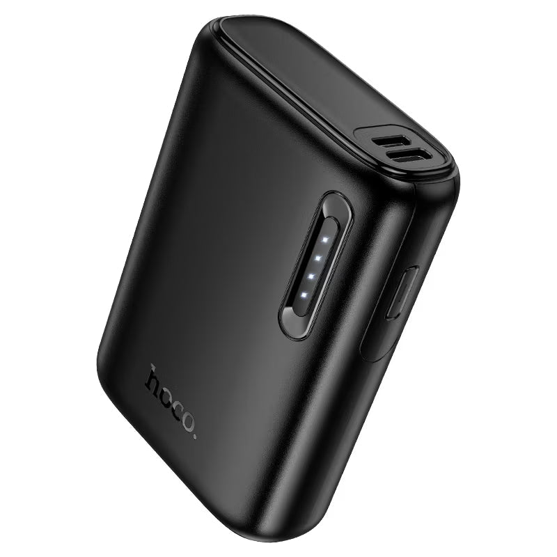 Power Bank Hoco J158 Runner 5000mAh Preto — alternative black angle
